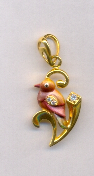 GOLD PENDENT CASTING EXCLUSIVE