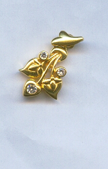 GOLD PENDENT CASTING EXCLUSIVE