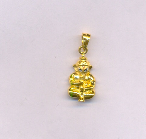 GOLD PENDENT CASTING EXCLUSIVE