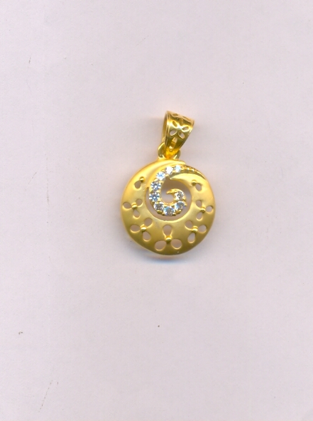 GOLD PENDENT CASTING EXCLUSIVE