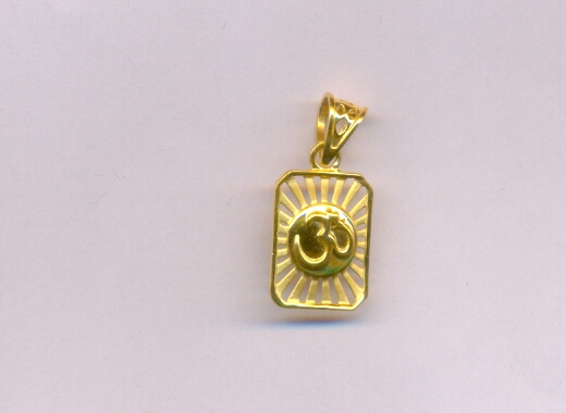 GOLD PENDENT CASTING EXCLUSIVE
