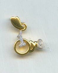 GOLD PENDENT CASTING EXCLUSIVE