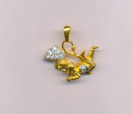 GOLD PENDENT CASTING EXCLUSIVE