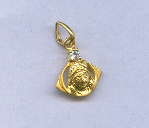 GOLD PENDENT CASTING EXCLUSIVE