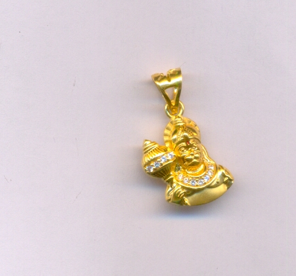 GOLD PENDENT CASTING EXCLUSIVE