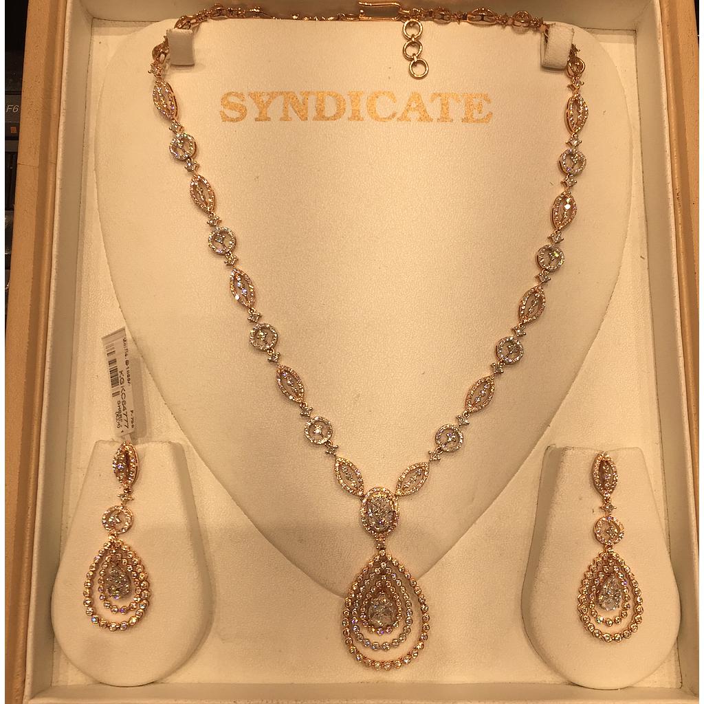 DIAMOND HALF SET ROUND FANCY