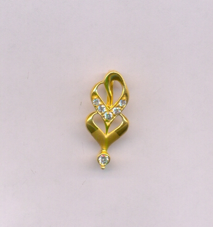 GOLD PENDENT CASTING EXCLUSIVE