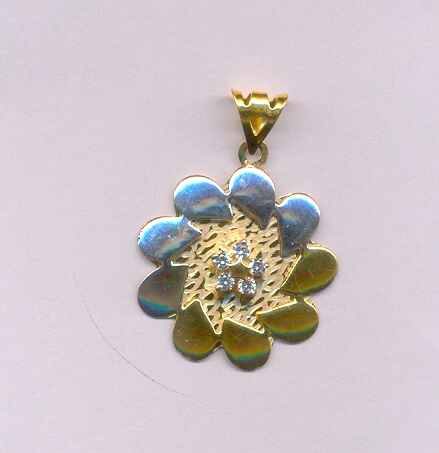 GOLD PENDENT CASTING EXCLUSIVE