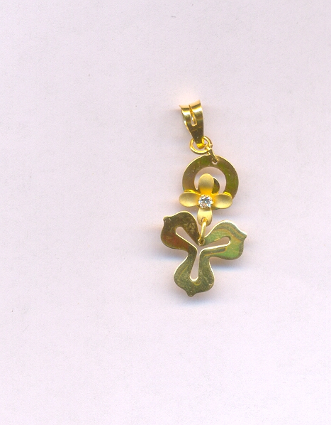 GOLD PENDENT CASTING EXCLUSIVE