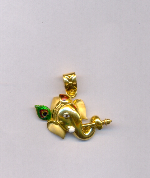 GOLD PENDENT CASTING EXCLUSIVE