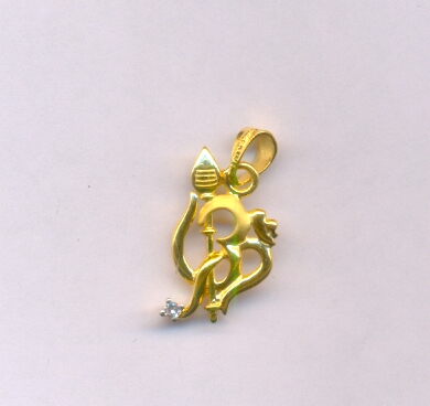 GOLD PENDENT CASTING EXCLUSIVE