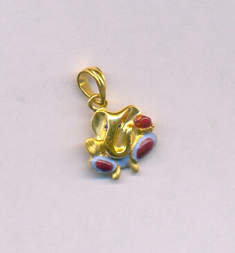 GOLD PENDENT CASTING EXCLUSIVE
