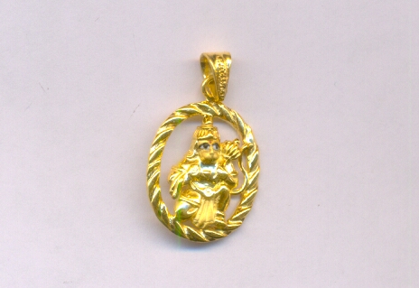 GOLD PENDENT CASTING EXCLUSIVE