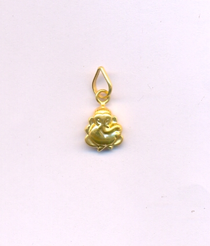 GOLD PENDENT CASTING EXCLUSIVE