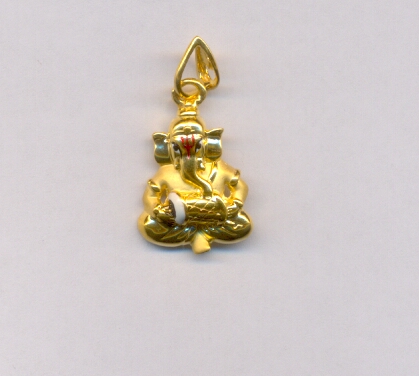 GOLD PENDENT CASTING FANCY