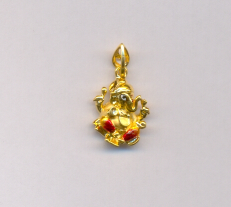 GOLD PENDENT CASTING FANCY