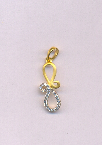 GOLD PENDENT CASTING FANCY