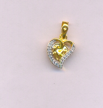 GOLD PENDENT CASTING FANCY