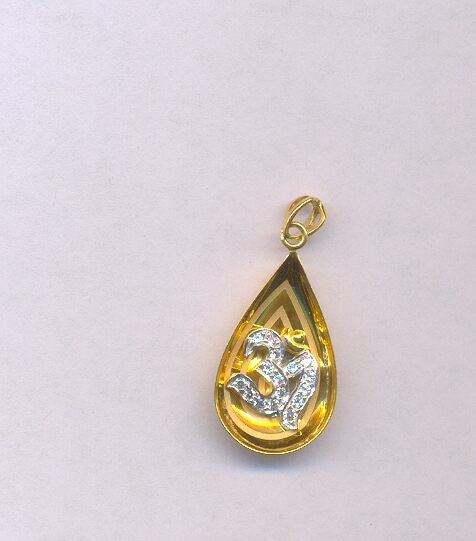 GOLD PENDENT CASTING FANCY