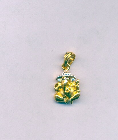 GOLD PENDENT CASTING FANCY