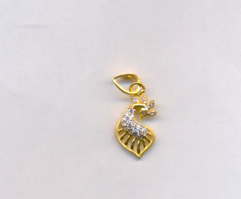 GOLD PENDENT CASTING FANCY