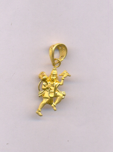 GOLD PENDENT CASTING FANCY