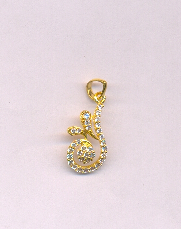 GOLD PENDENT CASTING FANCY