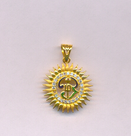GOLD PENDENT CASTING FANCY