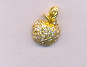 GOLD PENDENT CASTING FANCY