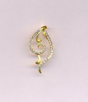 GOLD PENDENT CASTING FANCY