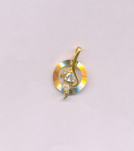 GOLD PENDENT CASTING FANCY