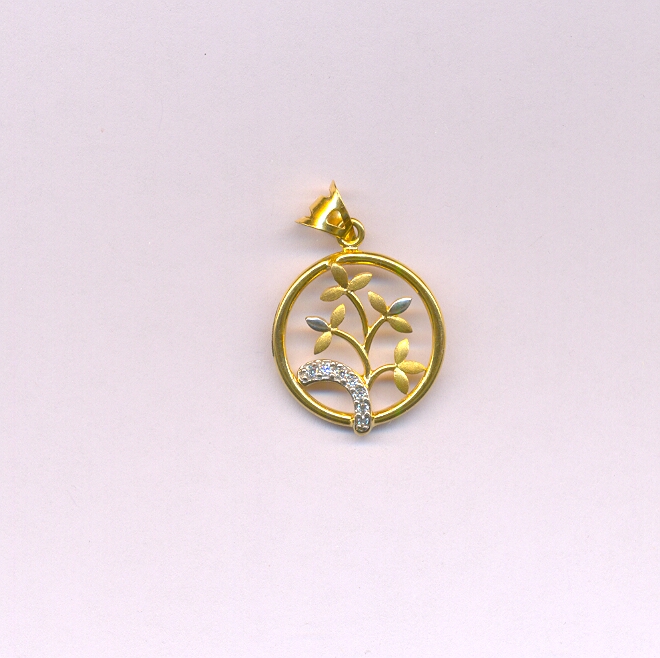 GOLD PENDENT CASTING FANCY