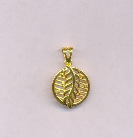 GOLD PENDENT CASTING FANCY