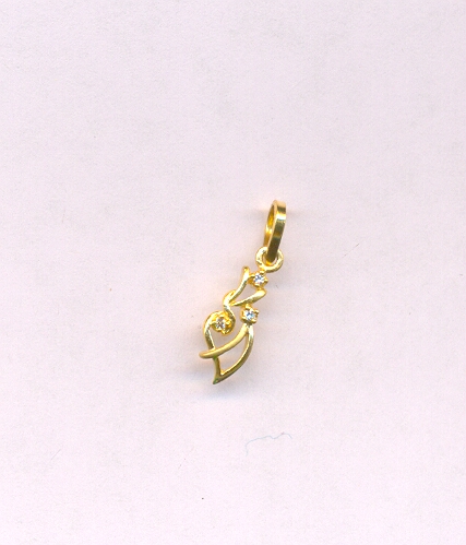 GOLD PENDENT CASTING FANCY