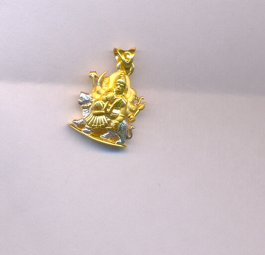 GOLD PENDENT CASTING FANCY