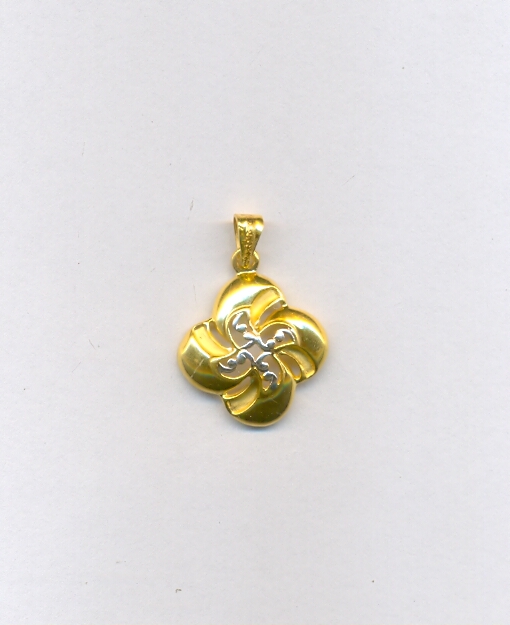 GOLD PENDENT CASTING FANCY