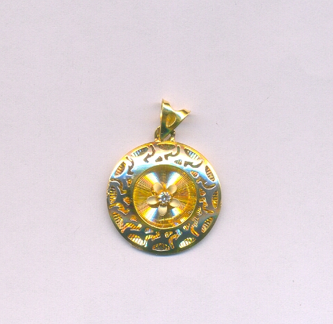 GOLD PENDENT CASTING FANCY