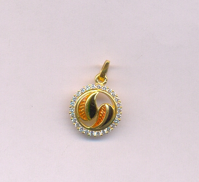 GOLD PENDENT CASTING FANCY