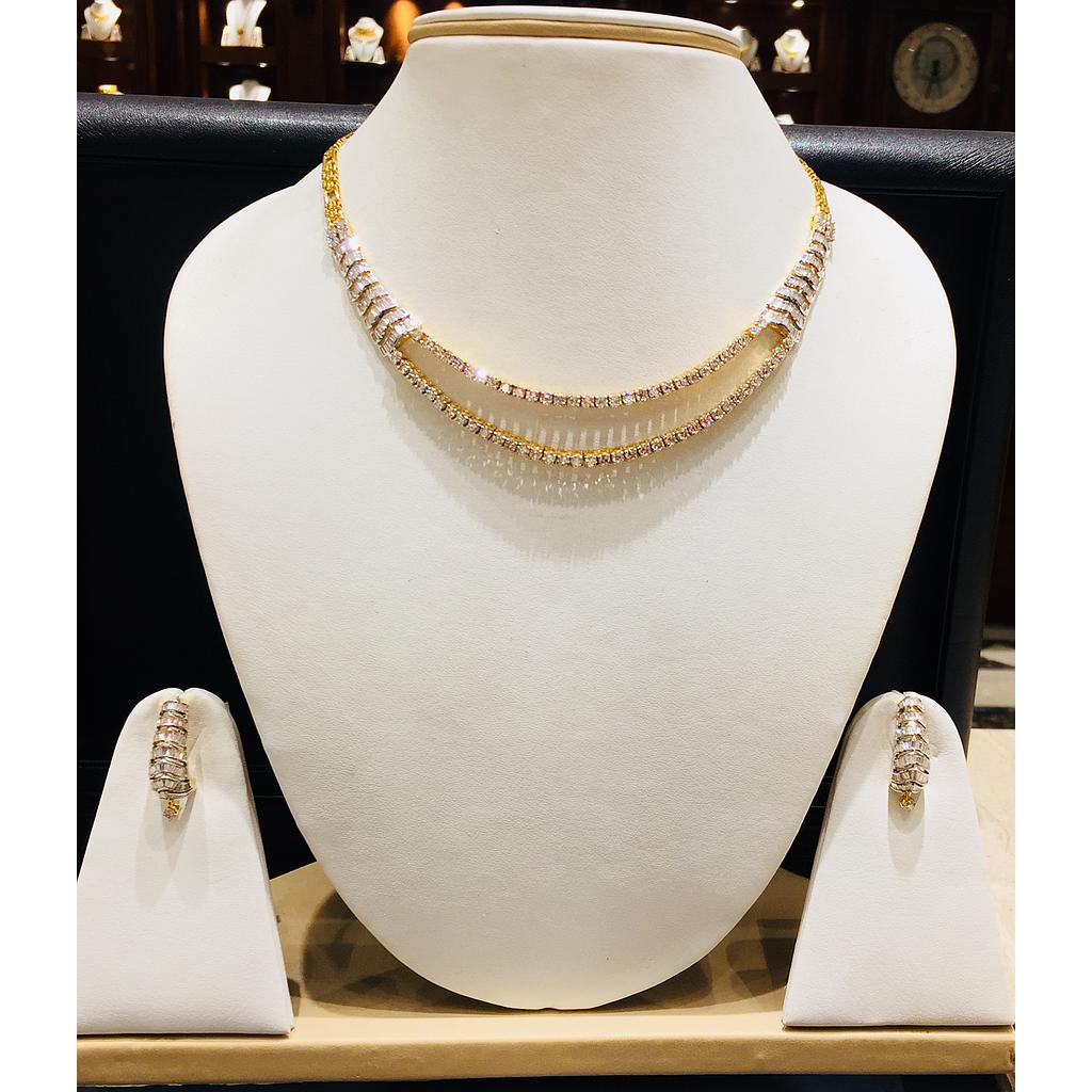 DIAMOND HALF SET ROUND FANCY