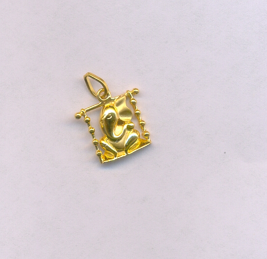 GOLD PENDENT CASTING FANCY