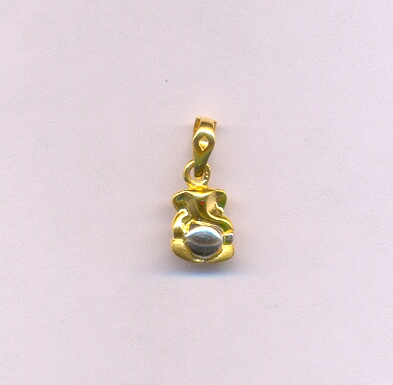 GOLD PENDENT CASTING FANCY