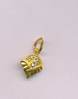 GOLD PENDENT CASTING FANCY