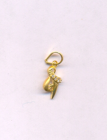 GOLD PENDENT CASTING FANCY
