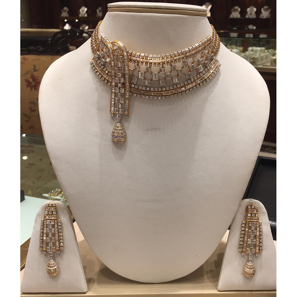 DIAMOND HALF SET ROUND FANCY