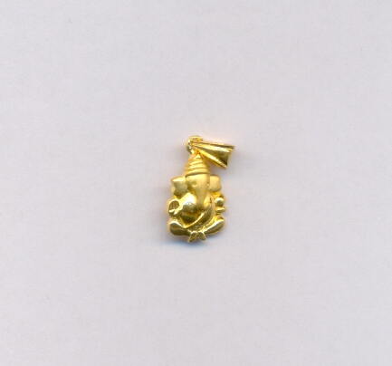 GOLD PENDENT CASTING FANCY