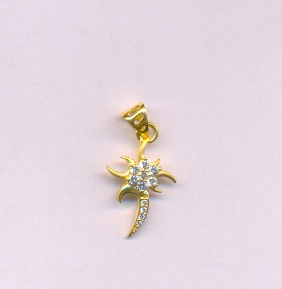 GOLD PENDENT CASTING FANCY