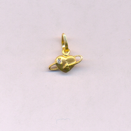 GOLD PENDENT CASTING FANCY