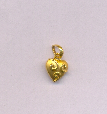 GOLD PENDENT CASTING FANCY