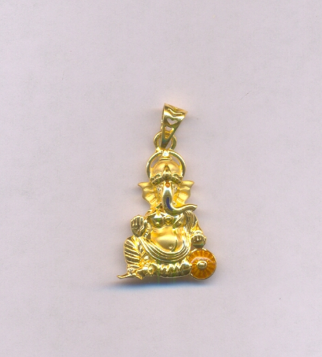GOLD PENDENT CASTING FANCY