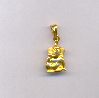 GOLD PENDENT CASTING FANCY